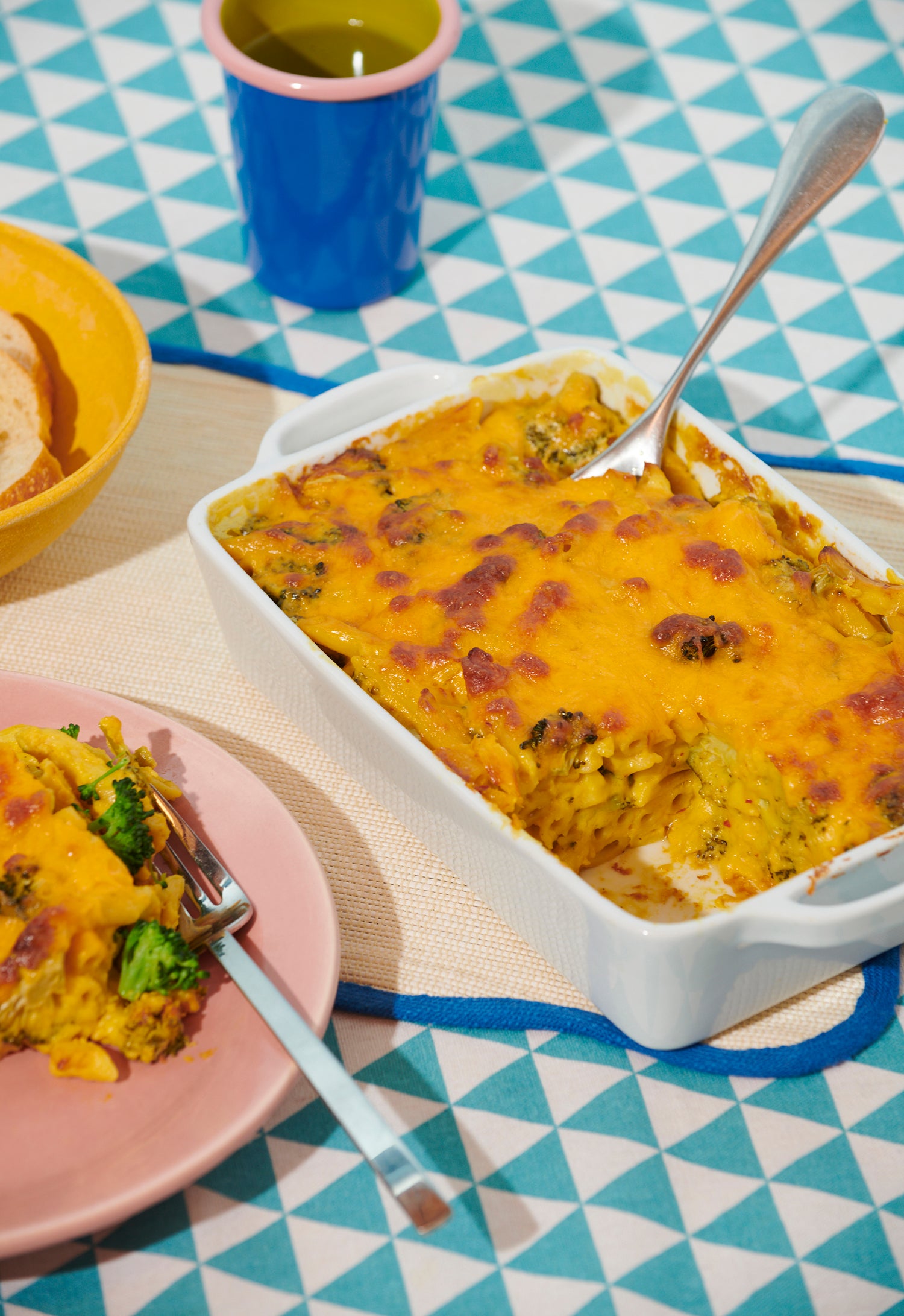 Broccoli and Cheddar Bake