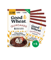 Chocolate Chocolate Chip Quikcakes